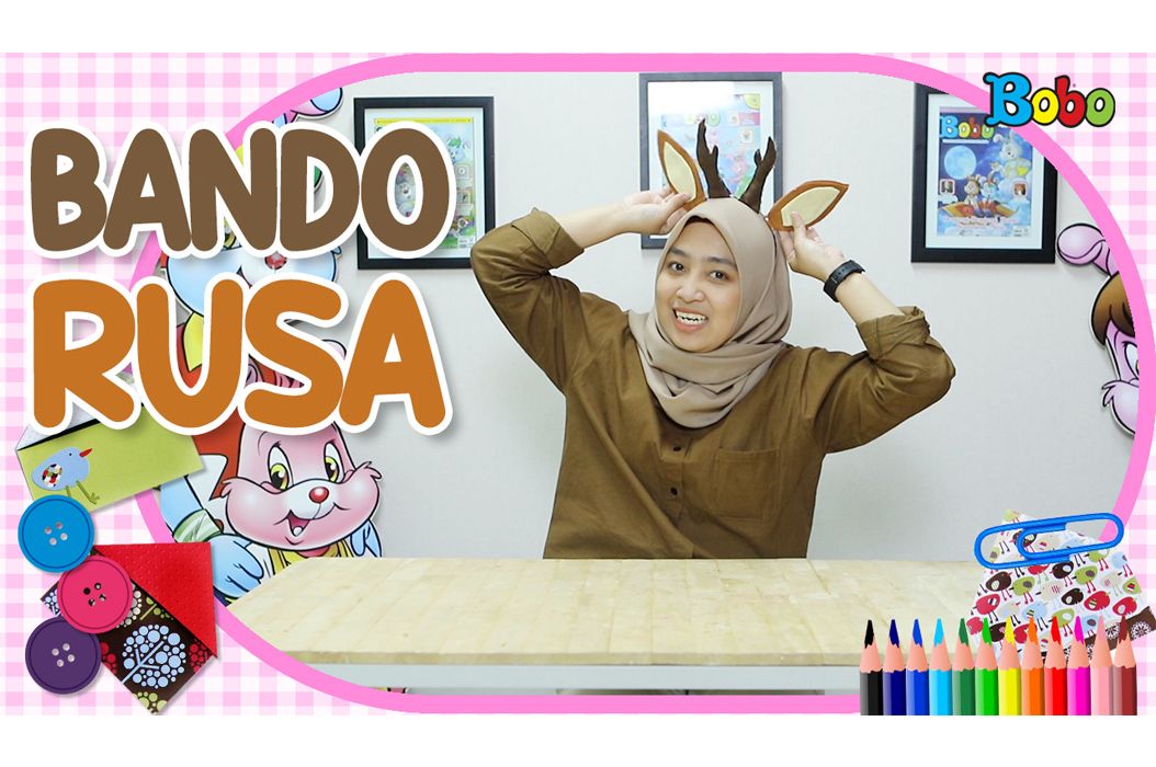 Agar Tampil Lebih Lucu dan Imut, Buat Bando Berbentuk Rusa, yuk!