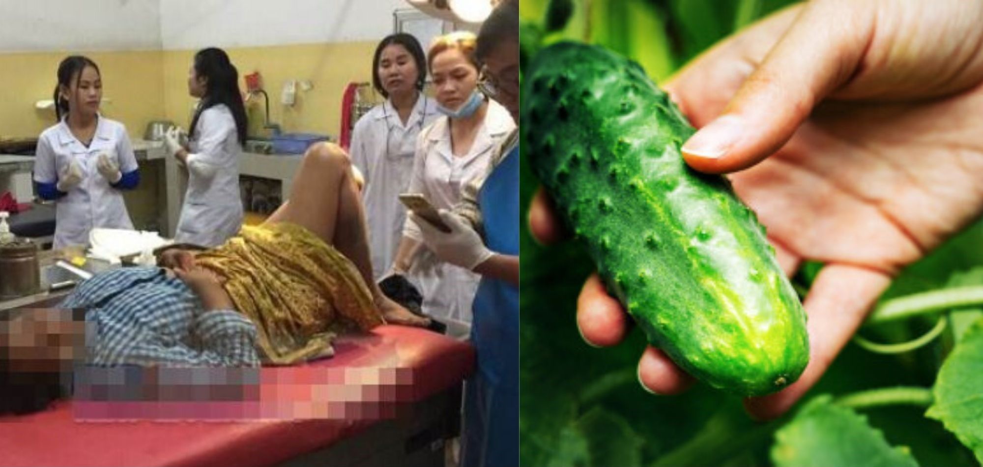 Sebuah Mentimun Ditemukan Berada di Dalam Organ Intim Wanita Usia 51 tahun  - Semua Halaman - Grid Health