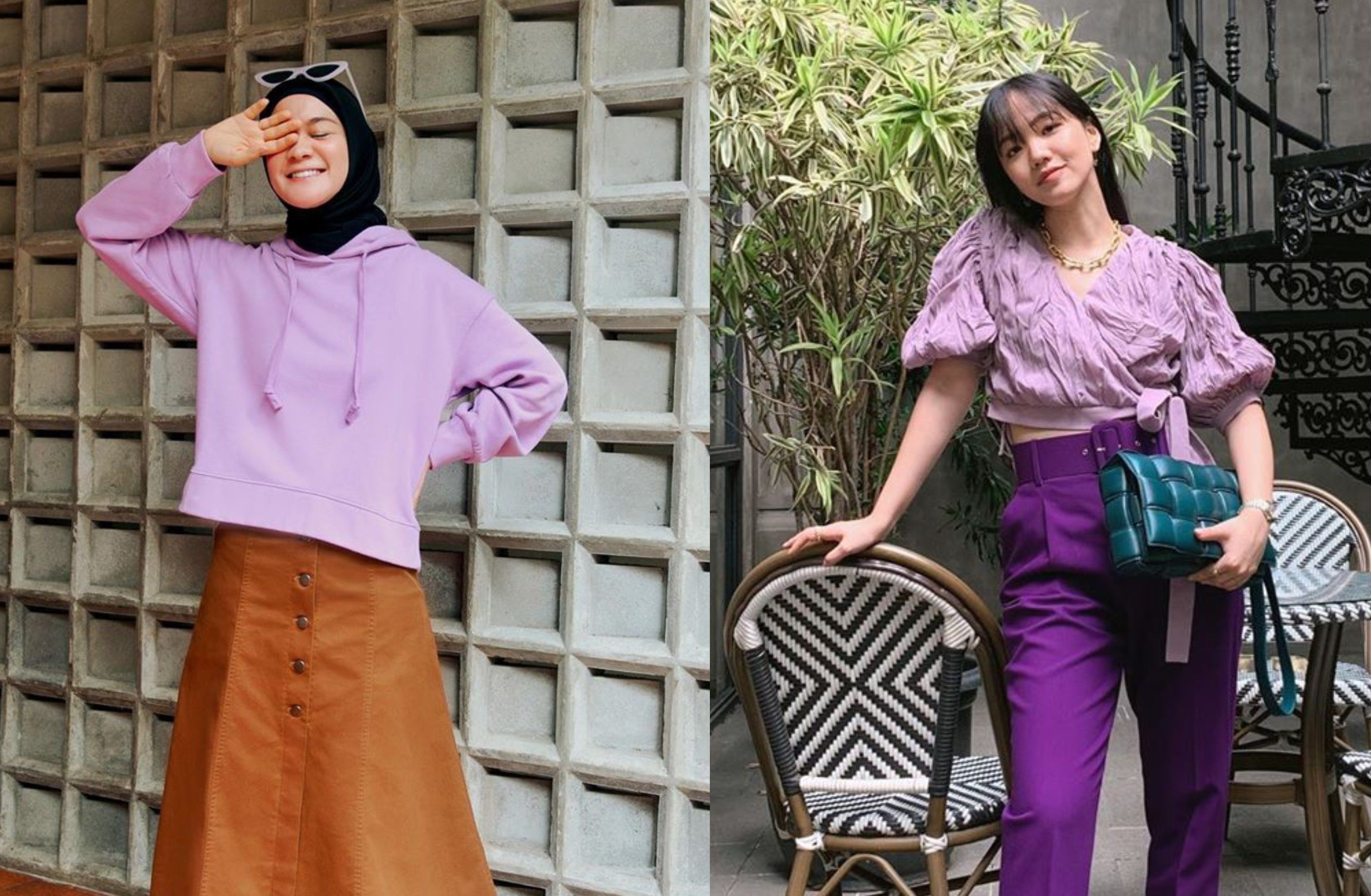 Warna Kekinian Tiru 5 Inspirasi Fashion Warna Lilac Yang Lagi Ngetren Ini Semua Halaman Cewekbanget