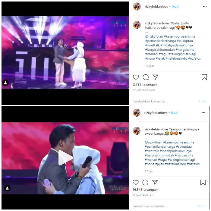 Hubungannya Sempat Dikabarkan Renggang Pasca Kematian Lina Rizky Febian Dan Putri Delina Bikin Heboh Netizen Saat Bagikan Momen Duetnya Lantunkan Lagu Tak Ingin Pisah Lagi Iky Nahan Nangis Semua Halaman