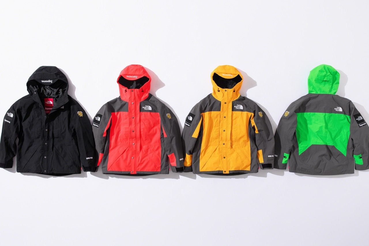 black puffer coat north face
