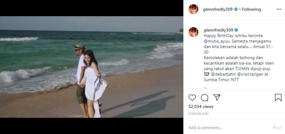 Pertama Kali Rayakan Ulang Tahun Sebagai Suami Istri Glenn Fredly Berikan Kado Romantis Yang Buat Warganet Iri Semua Halaman Nakita