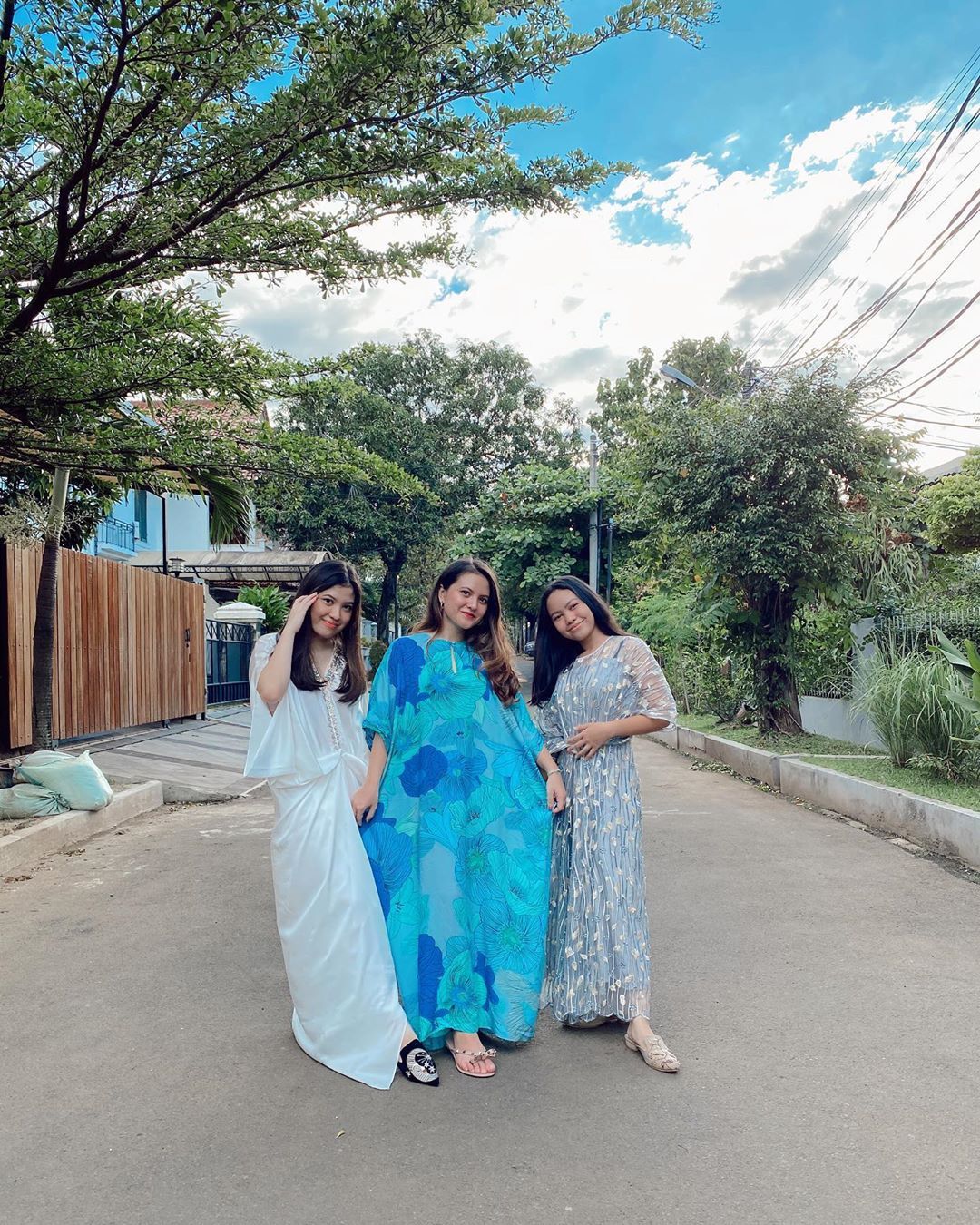 Serunya Marsha Aruan Dan Michelle Aruan Ikut Rayakan Lebaran