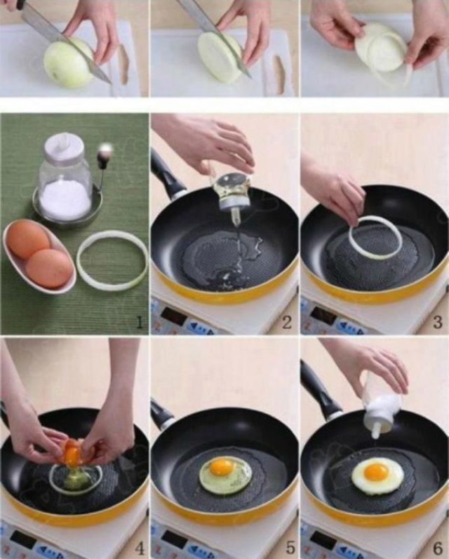 Cara membuat telur mata sapi teks prosedur