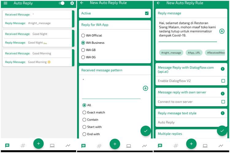 Contoh Kalimat Pesan Otomatis Online Shop retorika