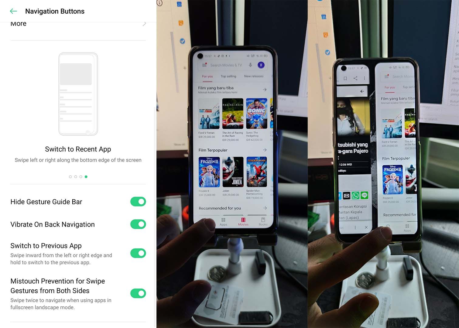Begini Cara Bikin Layar Oppo A92 Lebih Estetik Dengan Menghilangkan Baris Navigasi Semua Halaman Nextrengridid