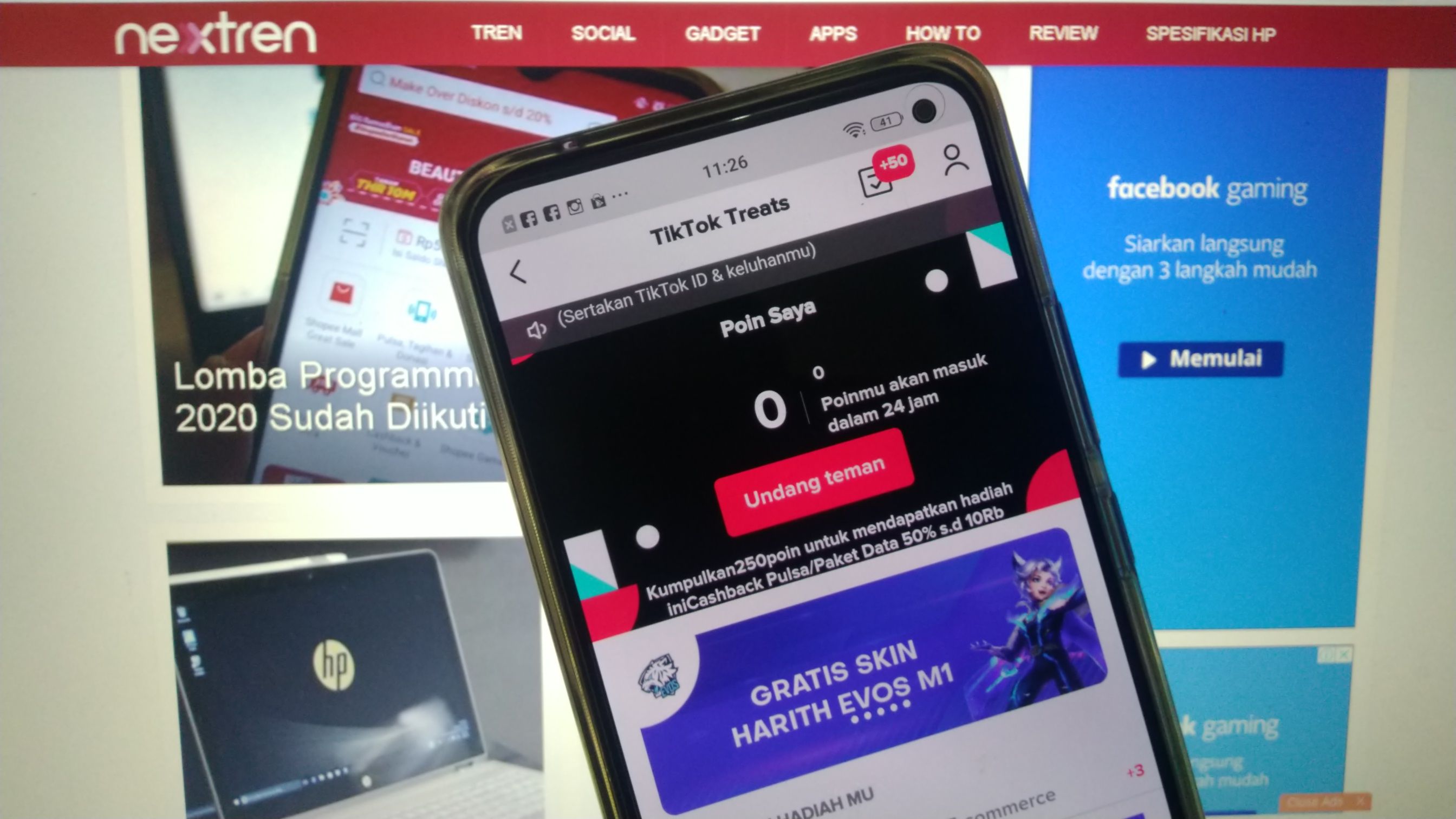 Begini Cara Dapatkan Voucher Belanja Di Program Tiktok Treats Semua Halaman Nextren Grid Id