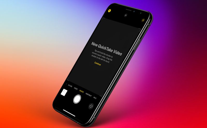 Di iOS 14 Fitur QuickTake Camera Diperluas ke iPhone XS, XR dan XS Max - MakeMac