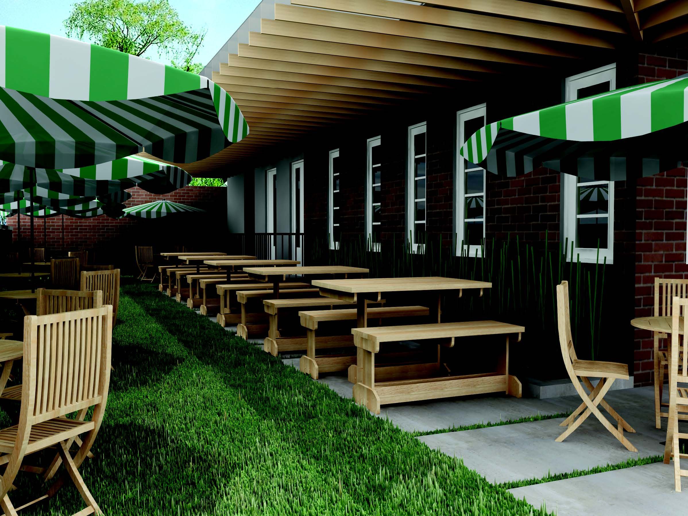 Desain Cafe Di Teras Rumah | Model Rumah