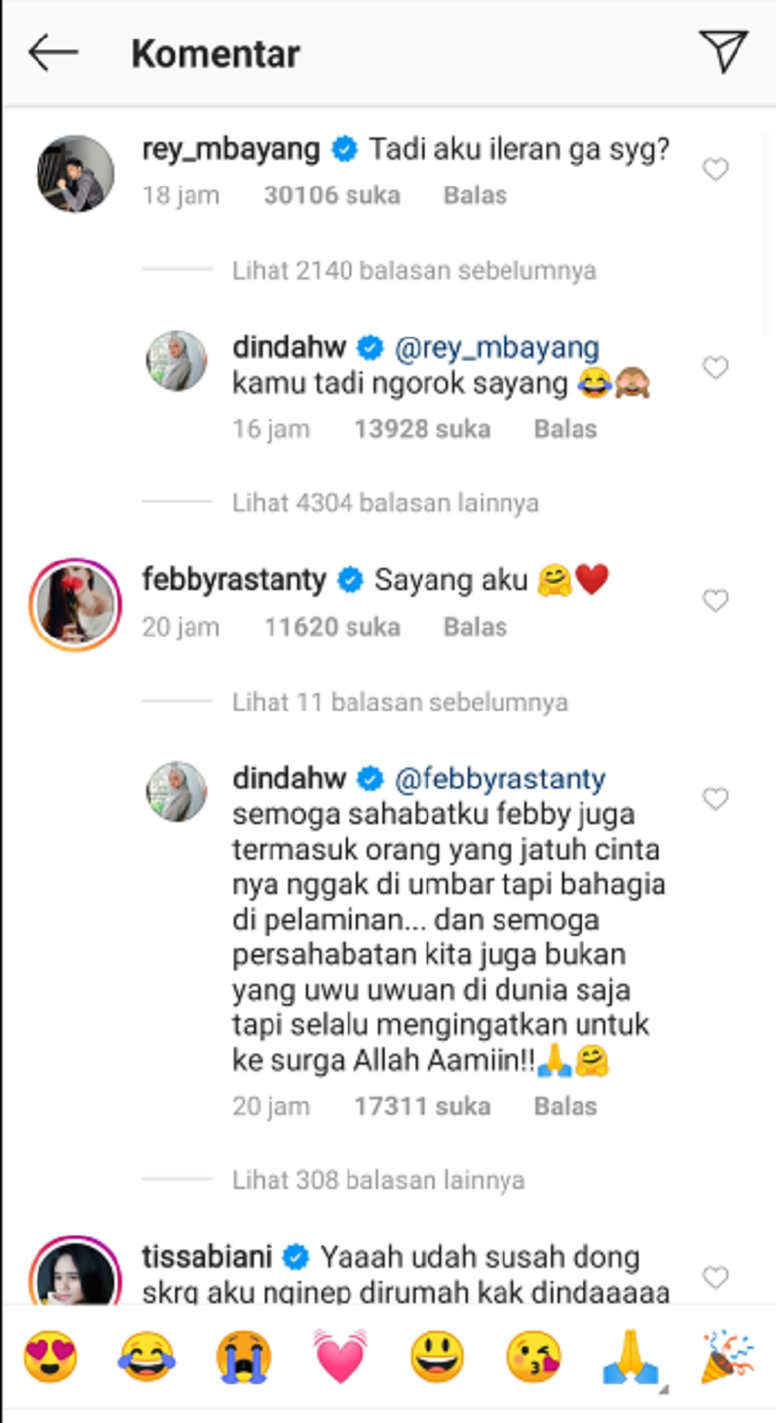 postingan Dinda