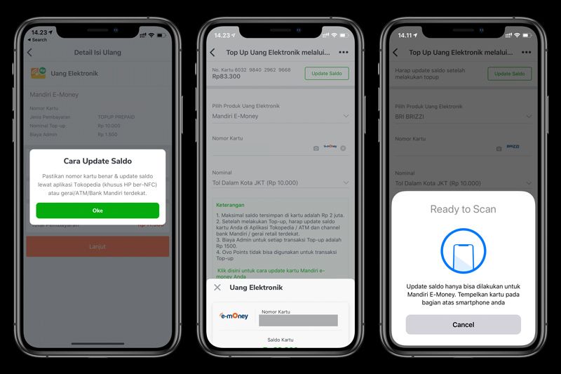 Tokopedia For Ios Mendukung Nfc Bisa Beli Dan Update Saldo E Money Makemac