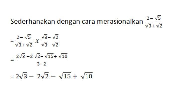 Rangkuman Soal Matematika Bentuk Akar Materi Belajar Dari Rumah Untuk Smp Semua Halaman Bobo