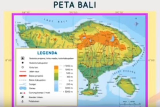  Unsur  unsur  Penting dalam Peta  dan Arti Setiap Petunjuknya