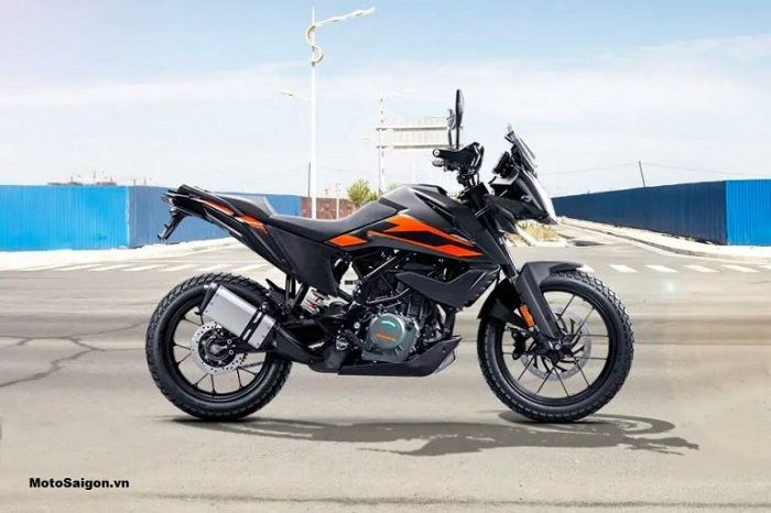 Wuih Motor Baru KTM 250 Adventure Keciduk di Jalanan Harganya