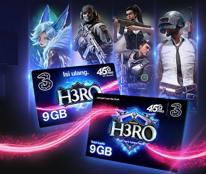 Ekosistem Gaming H3ro Ala Tri Indonesia Dari Paket Internet Hingga Beli Item Semua Halaman Nextren Grid Id