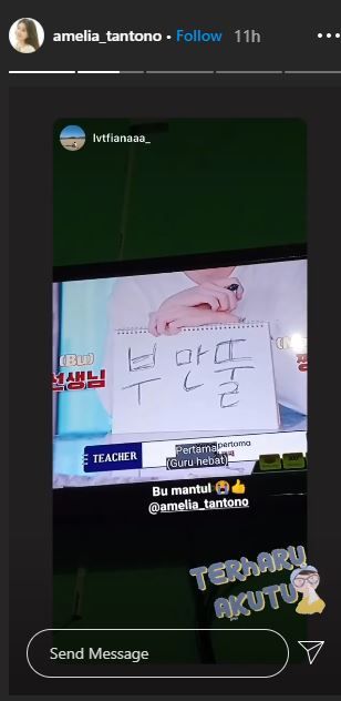 Bikin Terharu Haechan Nct 127 Tulis Pesan Manis Buat Ibu Guru Saat Belajar Bahasa Indonesia