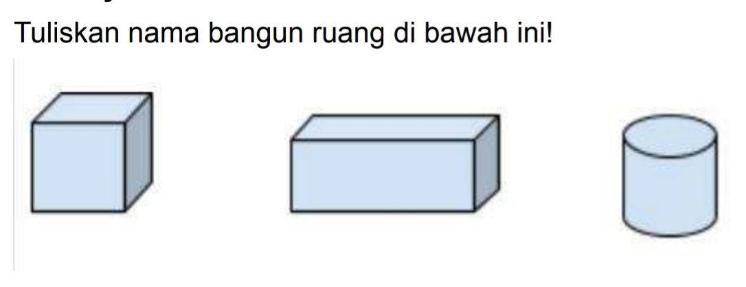 Rangkuman Dan Soal Mengenal Bangun Ruang Materi Belajar Dari Rumah Sd Kelas 1 3