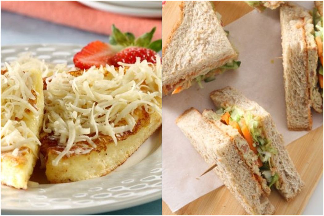 Sarapan Praktis dari Roti Tawar, Buat French Toast dan Sandwich di