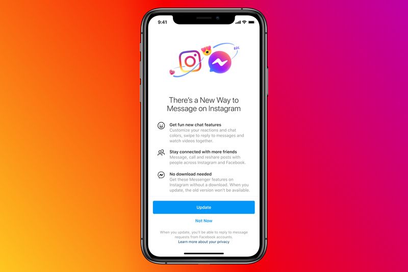 Resmi Fitur Facebook Messenger Dan Dm Instagram Kini Digabungkan Semua Halaman Makemac