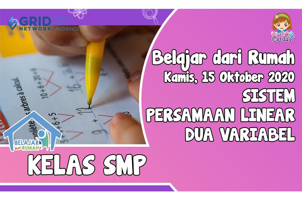 Kerjakan Latihan Soal Sistem Persamaan Linear Dua Variabel Di Video Ini Bobo