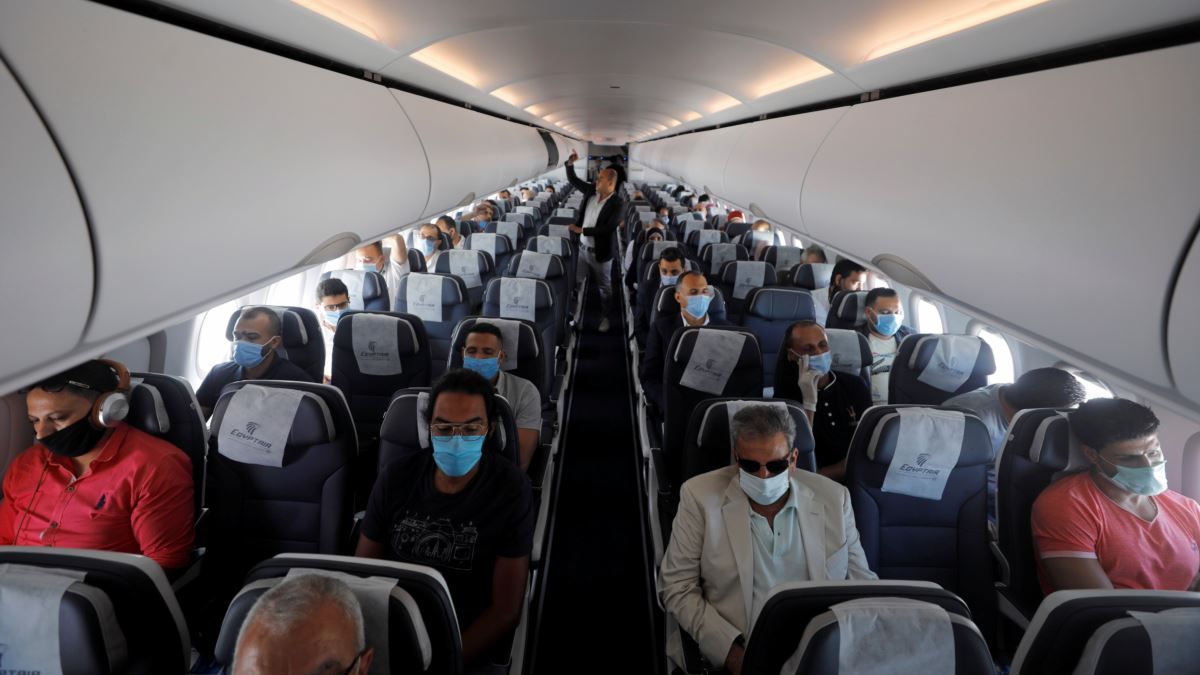 Studi Risiko Penyebaran Covid 19 Di Pesawat Rendah Bila Semua Penumpang Memakai Masker Semua Halaman Grid Health