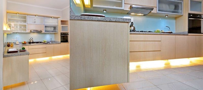 Tak Tanggung Tanggung Ada 11 Titik Pencahayaan Di Dapur Ini Semua Halaman Idea