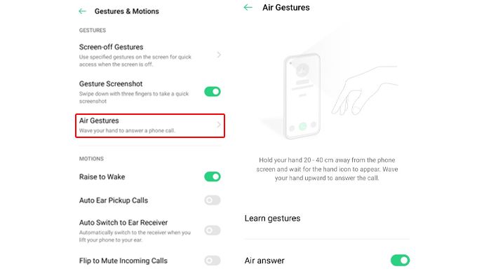 Cara Aktifkan Fitur Screen Off Gestures Di HP OPPO F1/Plus Cara Aktifkan Air Gesture di Oppo Reno4 F, Bisa Jawab Telfon Tanpa Menyentuhnya - Semua Halaman - Nextren.grid.id