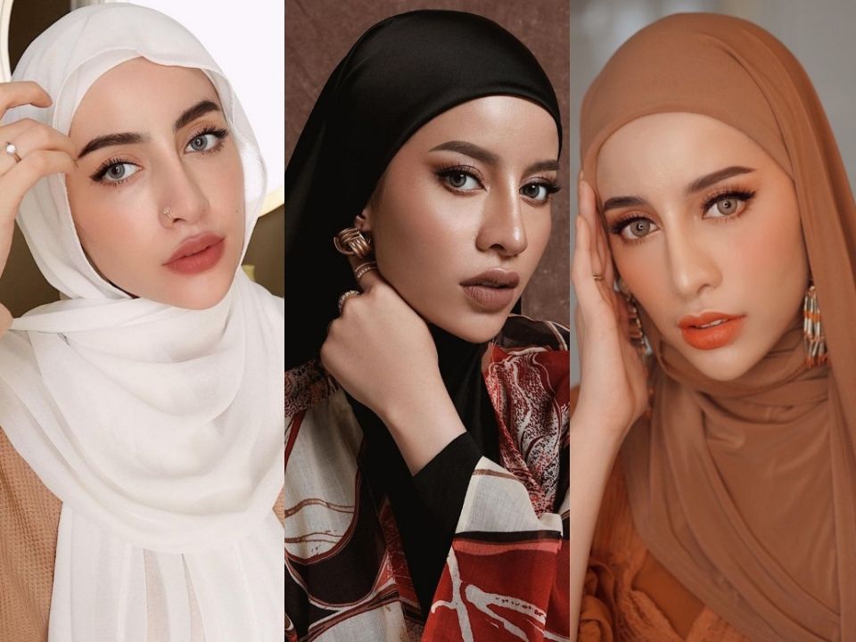 Tren Model Hijab 2021 Menurut Ivan Gunawan Siap Siap Harus - Warna jilbab yang banyak diminati