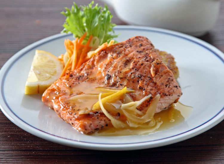 Resep Salmon Steak Lemon Sauce Enak Menu Akhir Pekan Ala Restoran Bintang 5 Semua Halaman Sajian Sedap