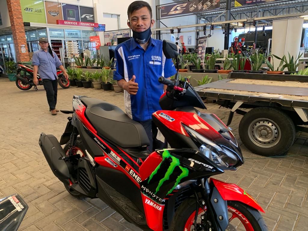 Beli Yamaha Aerox 155 2020 Pakai Cat MotoGP