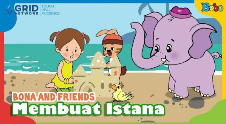 Dongeng Anak, Bona And Friends Membuat Istana