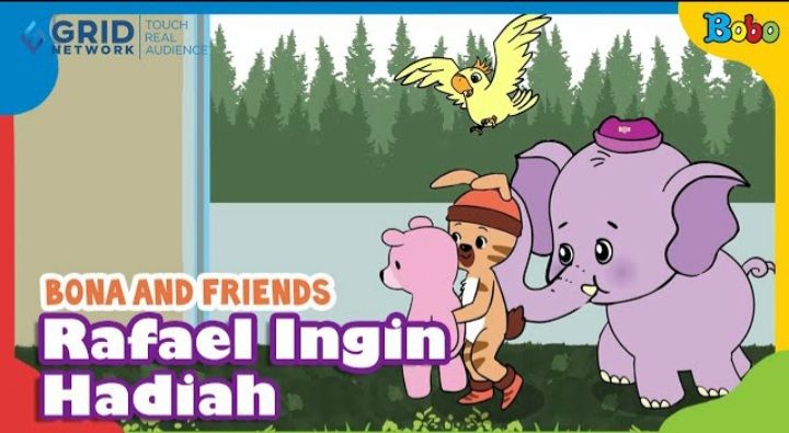 Dongeng Anak, Bona and Friends Rafael Ingin Hadiah