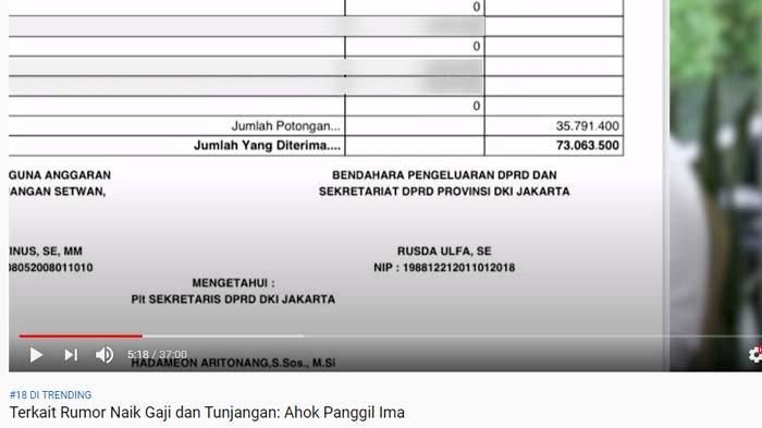 Dengar Sendiri Dari Anggota Dprd Dki Jakarta Digaji Rp 100 Juta Perbulan Ahok Ngamuk Ngamuk Dengar Isu Kenaikan Upah Anggota Dewan Kalau Saya Gubernur Gak Bakal Setuju