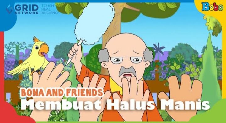 Dongeng Anak, Bona and Friends Membuat Halus Manis