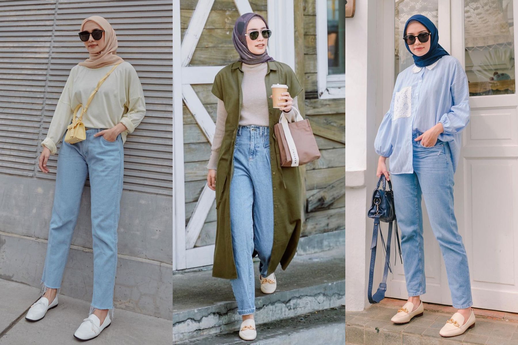 Fashion hijab celana jeans