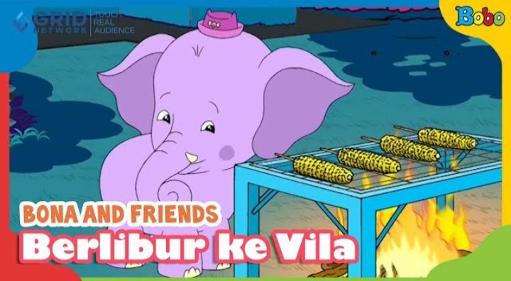 Dongeng Anak, Bona And Friends Berlibur ke Vila