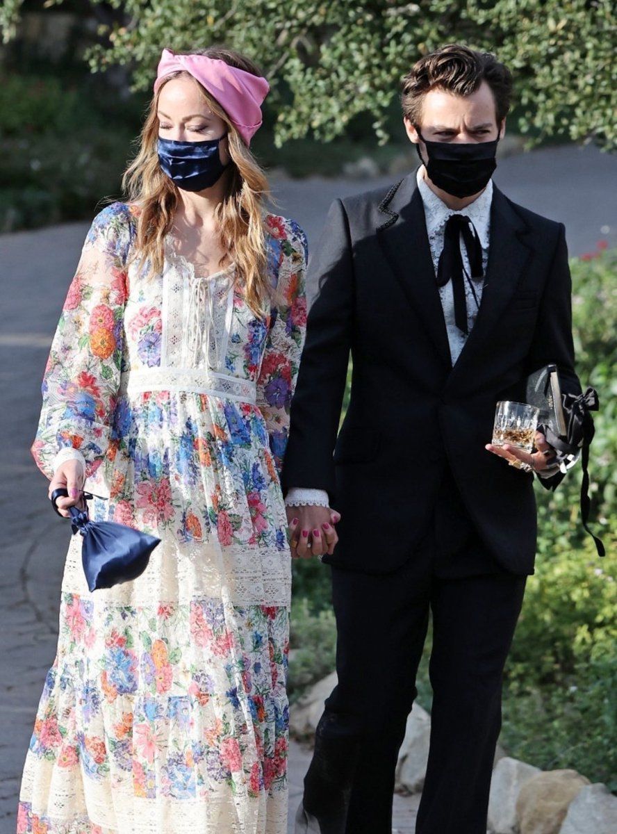 Olivia Wilde dan Harry Styles dalam suasana romantis