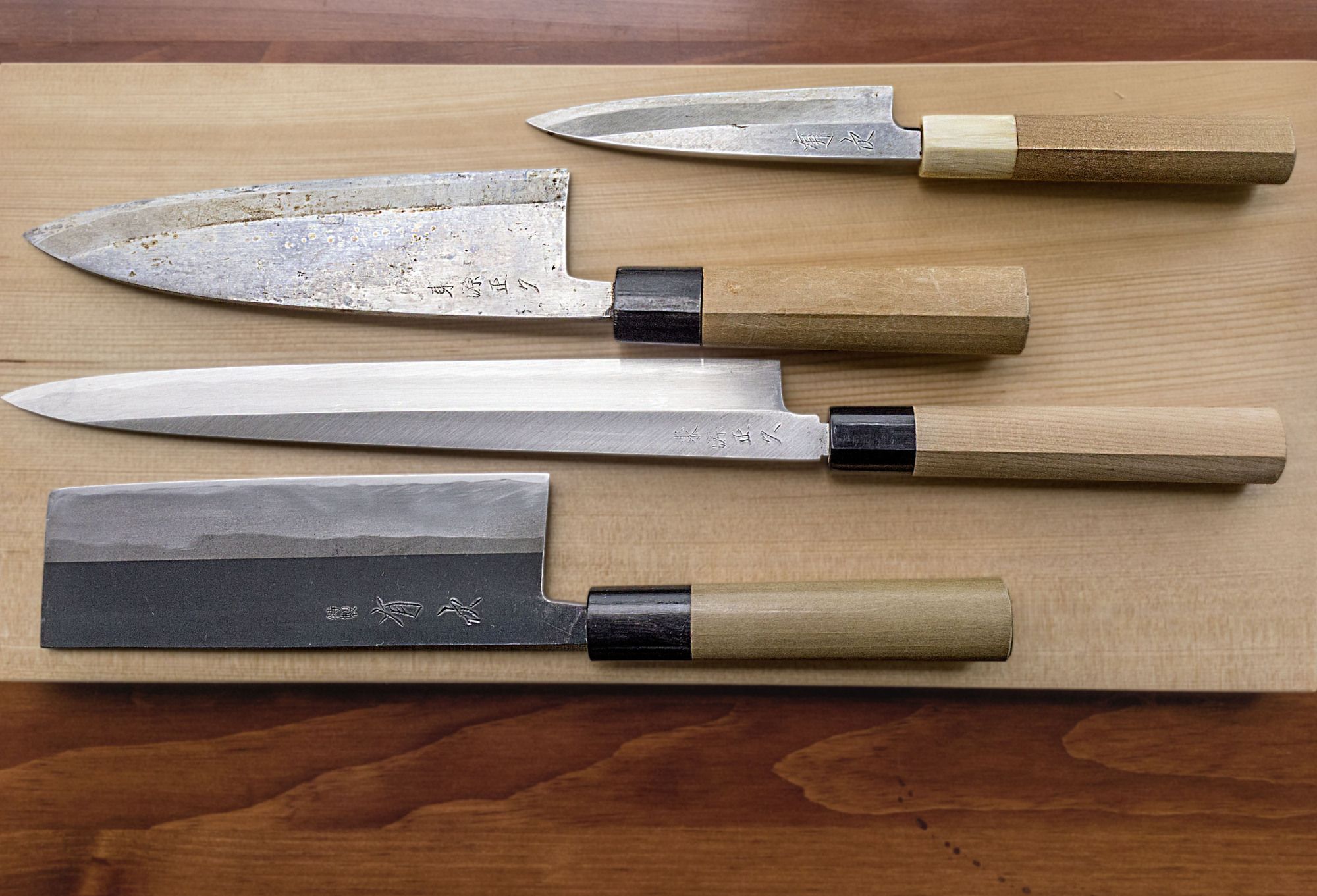 Tak Hanya Samurai Pisau Tradisional Jepang Pun Miliki Kegunaan Berbeda Beda Di Dapur Anda Beda Pisau Untuk Potong Sayuran Dan Bikin Sushi Atau Sashimi Semua Halaman Intisari