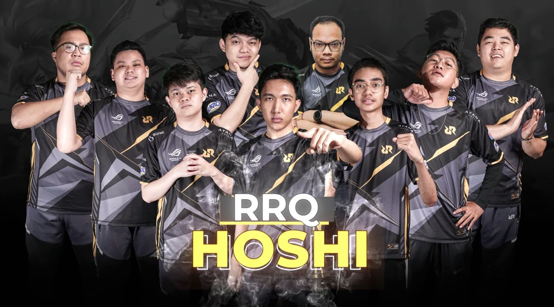 RRQ Hoshi Resmi Rilis Line Up Pemain Untuk Turnamen MPL Season 7 Hai