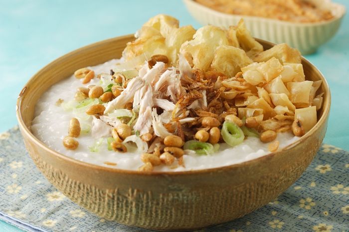 Cara Membuat Bubur Nasi Santan / 4 Cara Membuat Bubur Ayam