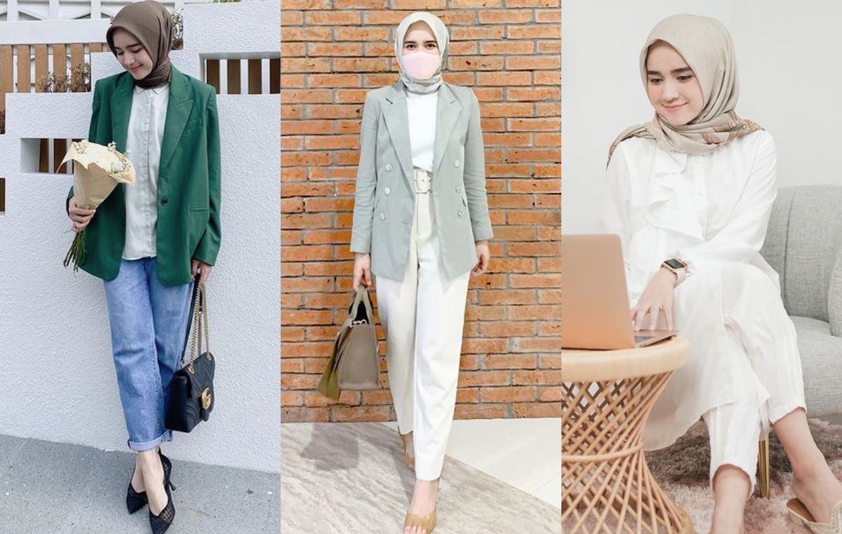 Outfit hijab store formal