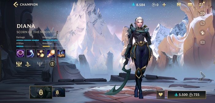 Rekomendasi Build Diana Tersakit Di League Of Legends Wild Rift Semua Halaman Grid Games