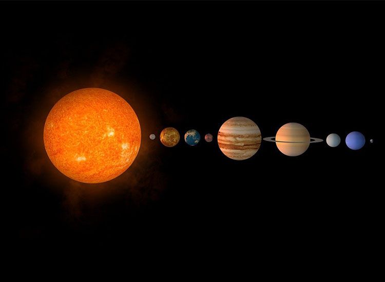 Adalah susunan planet dari matahari jaraknya yang terdekat 9 Nama