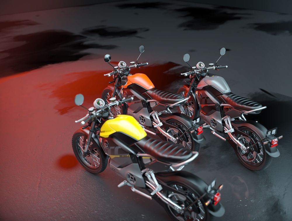 Motor Listrik Baru Ala Retro Modern 