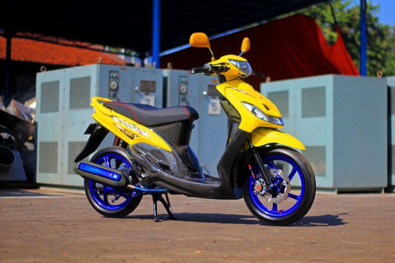 Modifikasi Yamaha Mio Smile Ala Thai Style