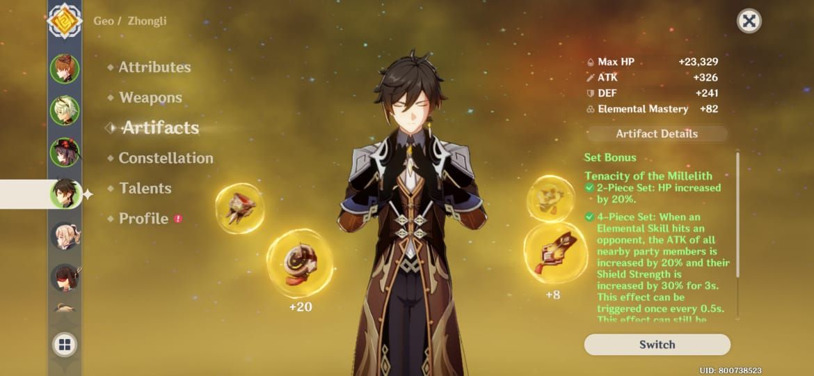 Ini Dia Build Zhongli Tanker Terbaik Untuk Para Player Free To Play Semua Halaman Grid Games