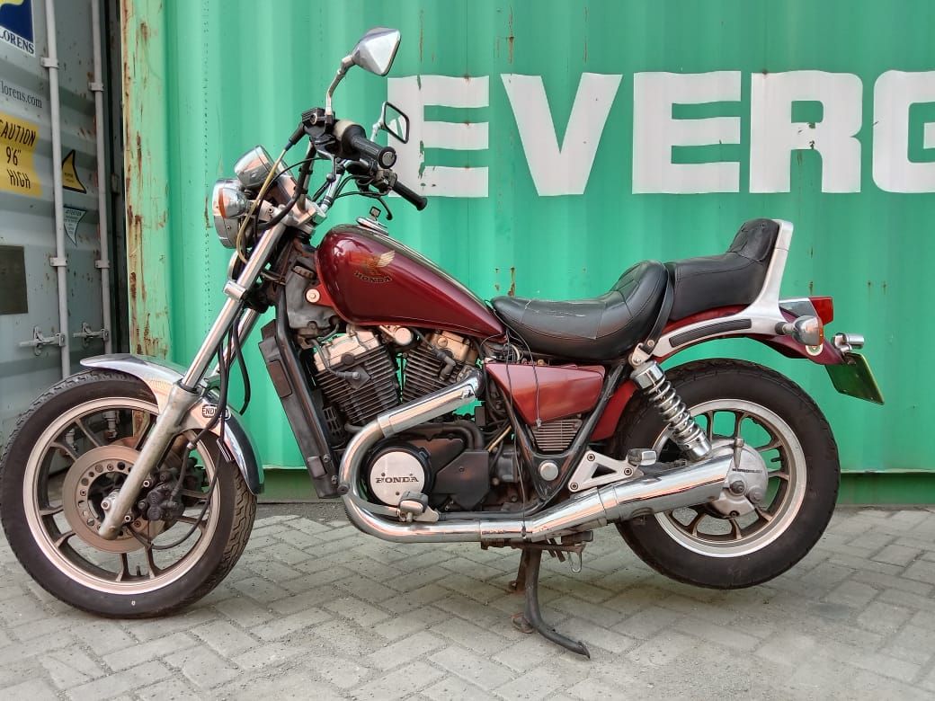 Honda Custom 70 зеленая