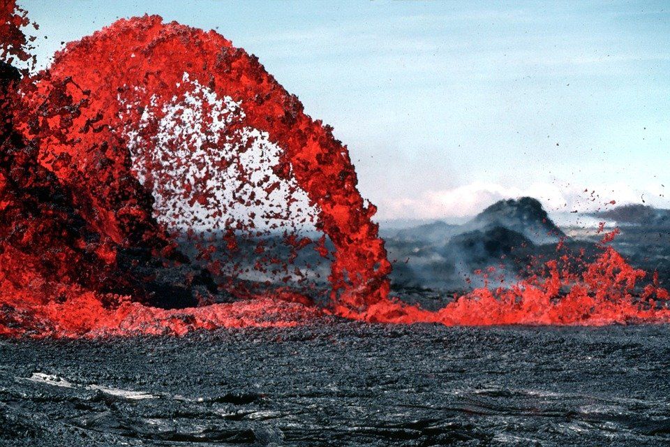 Lava gunung berapi