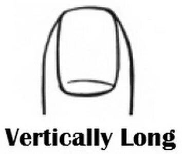 Kuku panjang vertikal