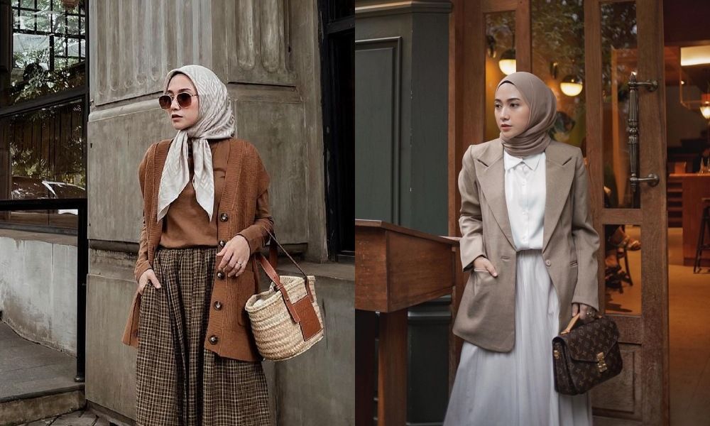 Inspirasi OOTD Gaya Vintage untuk Hijabers ala Selengram Nisa Cookie Bisa Ditiru Nih Semua Halaman Stylo